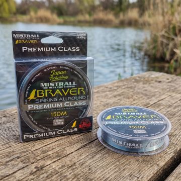🎣 Монофилно влакно Mistrall BRAVER Sinking Allround Premium Class – 150m
