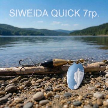 🎣 Въртящи се Блесни Незацепляйки SIWEIDA QUICK 7гр