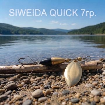 🎣 Въртящи се Блесни Незацепляйки SIWEIDA QUICK 7гр