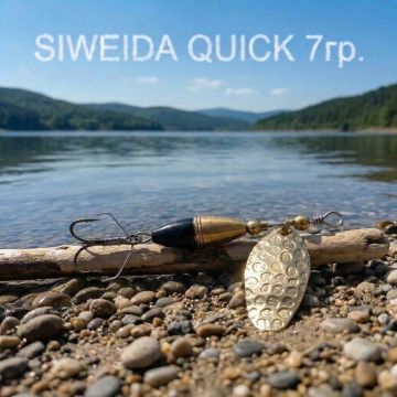 🎣 Въртящи се Блесни Незацепляйки SIWEIDA QUICK 7гр