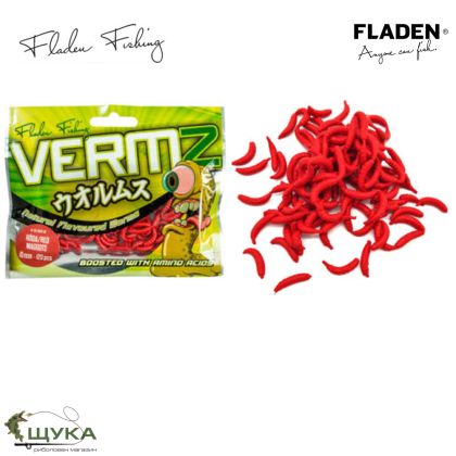 FLADEN  VERMZ  15MM NATURAL RED-Подсилен с аминокиселина