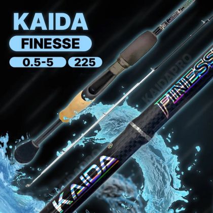 Спининг въдица Kaida Pro Finesse Spin UL 2.25м, 0.5-5г