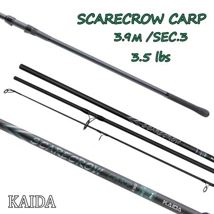 Шаранска въдица Kaida Scarecrow Carp 3.90м, 3.5lb, 3 части