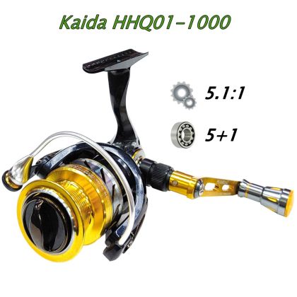 Макара с преден аванс Kaida HHQ01-1000,5+1 лагера