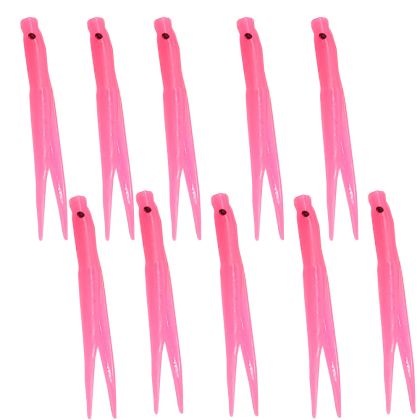 UV СИЛИКОНОВИ ОКТОПОДИ Лястовица 3 см  10 бр. Pink