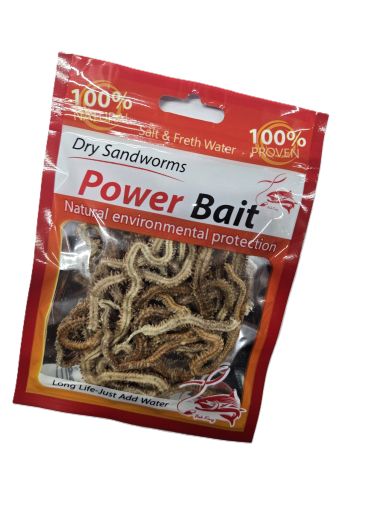 Морски червеи сушени Power Bait
