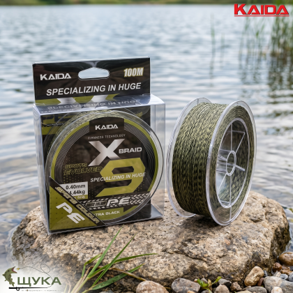 Плетено влакно KAIDA  X9  SPOTS COLOR
