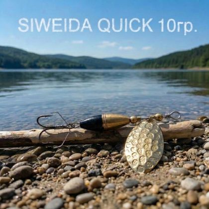 🎣 Въртящи се Блесни Незацепляйки SIWEIDA QUICK 10гр