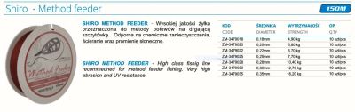Монофилно влакно SHIRO METHOD FEEDER-150M