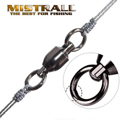 ВИРБЕЛИ MISTRALL BALL BEARING SWIVEL № 7 - 3 бр/8591007