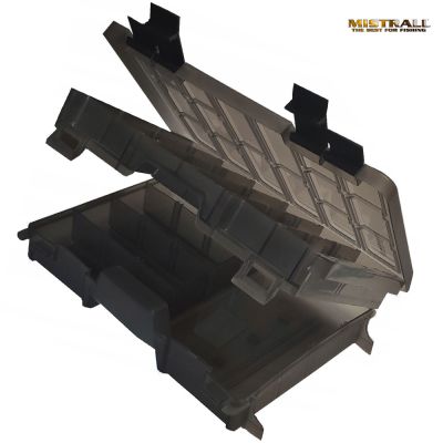 Кутия двойна черна голяма MISTRALL 6101026