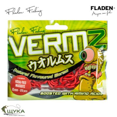 FLADEN  VERMZ  15MM NATURAL RED-Подсилен с аминокиселина