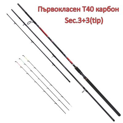 Фидер въдица Kaida Level Feeder 3.60м - 180г