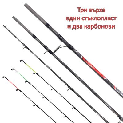 Фидер въдица Kaida Level Feeder 3.60м - 180г