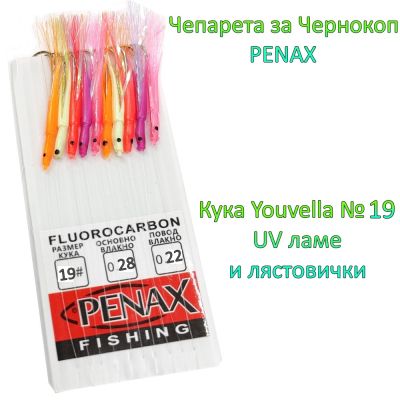 ЧЕПАРЕ ЗА ЧЕРНОКОП С ЛЯСТОВИЧКИ КУКА Youvella №19 UV ЛАМЕ