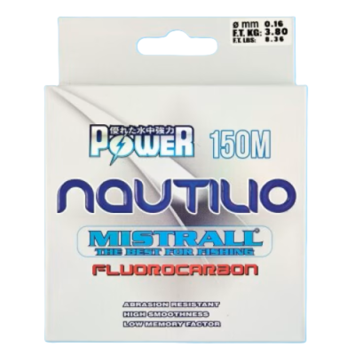 Монофилно влакно Nautilio Fluorocarbon 150 м