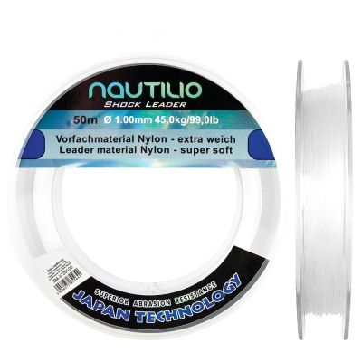 Монофилен Шок Лидер за Сом Mistrall Nautilio Shock Leader 50m 
