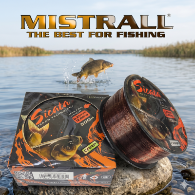 Монофилно влакно MISTRALL SICATA CARP 300M