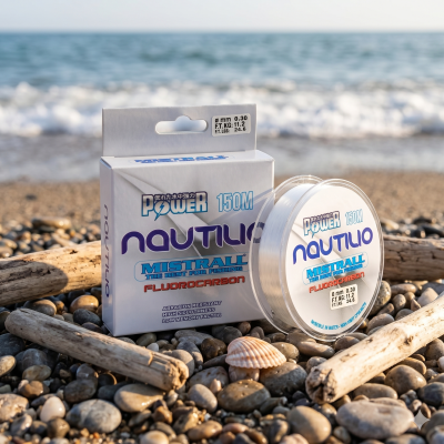 Монофилно влакно Nautilio Fluorocarbon 150 м