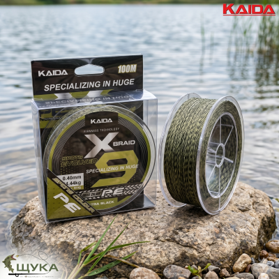 Плетено влакно KAIDA  X9  SPOTS COLOR