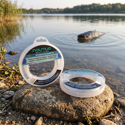 Монофилен Шок Лидер за Сом Mistrall Nautilio Shock Leader 50m 