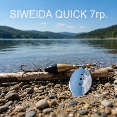 🎣 Въртящи се Блесни Незацепляйки SIWEIDA QUICK 7гр