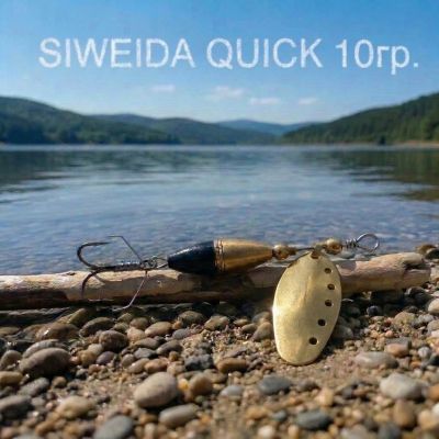 🎣 Въртящи се Блесни Незацепляйки SIWEIDA QUICK 10гр